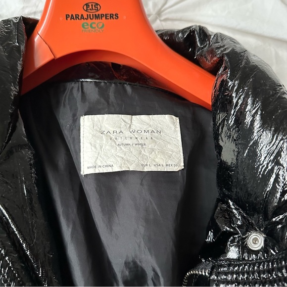 Shiny puffer jacket - Picture 3 of 4